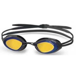 Lentes de Natación Stealth Espejo Negro/Azul/Gris Lentes de Natación Stealth Espejo Negro/Azul/Gris