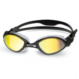 Lentes de Natación Tiger Espejo LiquidSkin Claro/Negro/Gris Lentes de Natación Tiger Espejo LiquidSkin Claro/Negro/Gris