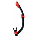 Snorkel Rebel Dry Negro-Rojo