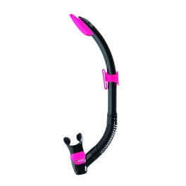 Snorkel Rebel Splash Negro-Rosado